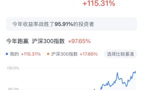 因为有几个账号且仓位差别大，我也没算总的收益率是多少，随便看看哈