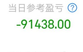 好家伙，看一眼账户低血压都快好了。