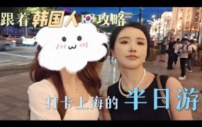 陈一发儿：小助理带着死宅博主按照韩国游客攻略打卡上海的一天（半天😅😅