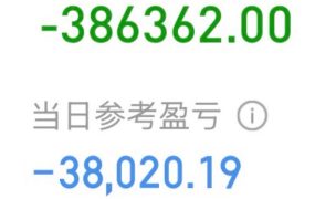 晚上美股开盘还不知道会跌成啥样。